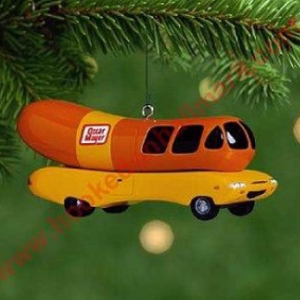 2000 Hallmark Oscar Mayer Wienermobile musical Ormament